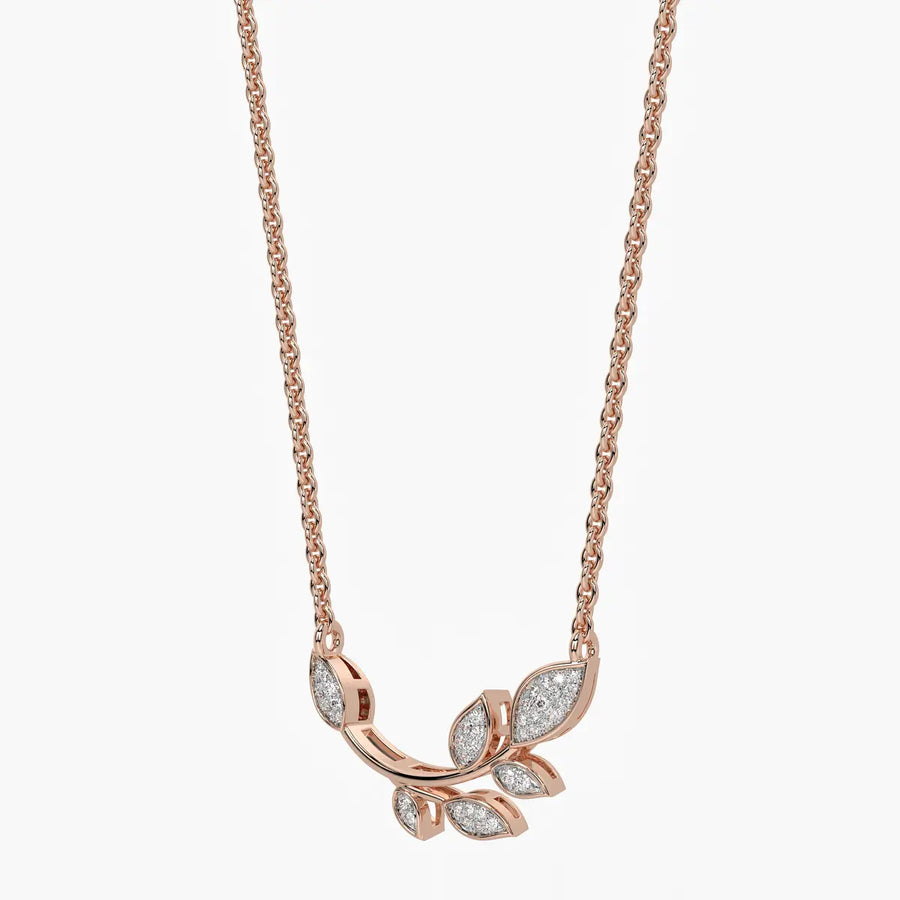 Spring Blossom Leaf Mangalsutra