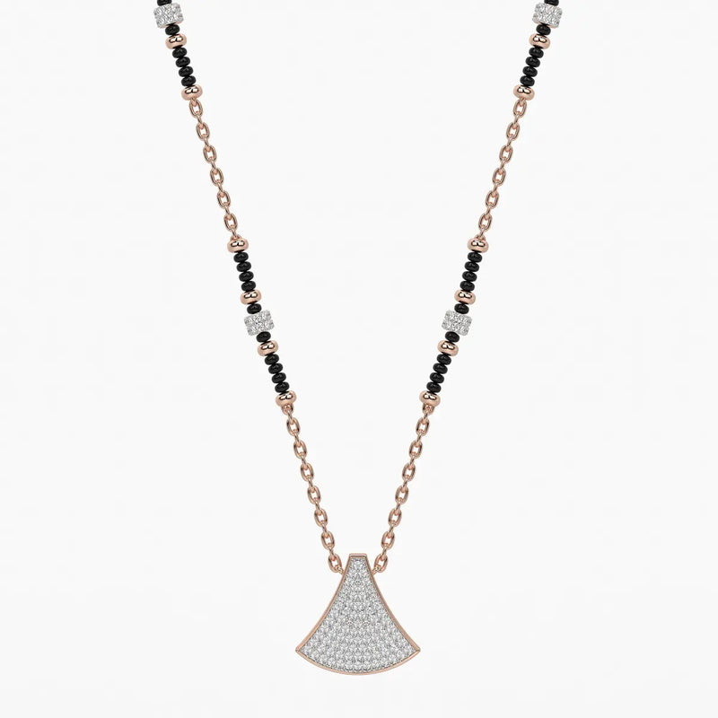 Lotus Breeze Pendant Mangalsutra