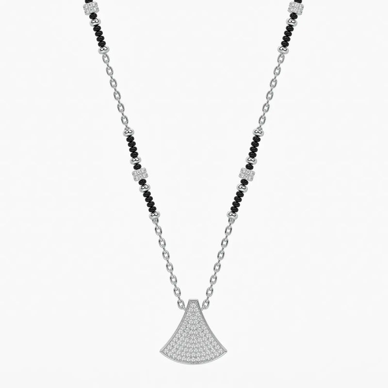 Lotus Breeze Pendant Mangalsutra
