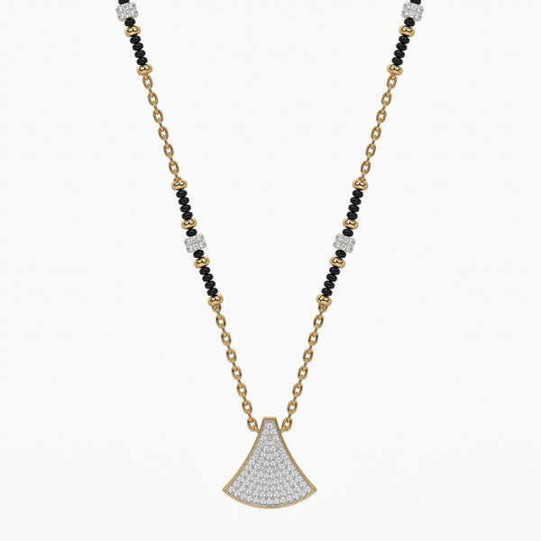 Lotus Breeze Pendant Mangalsutra