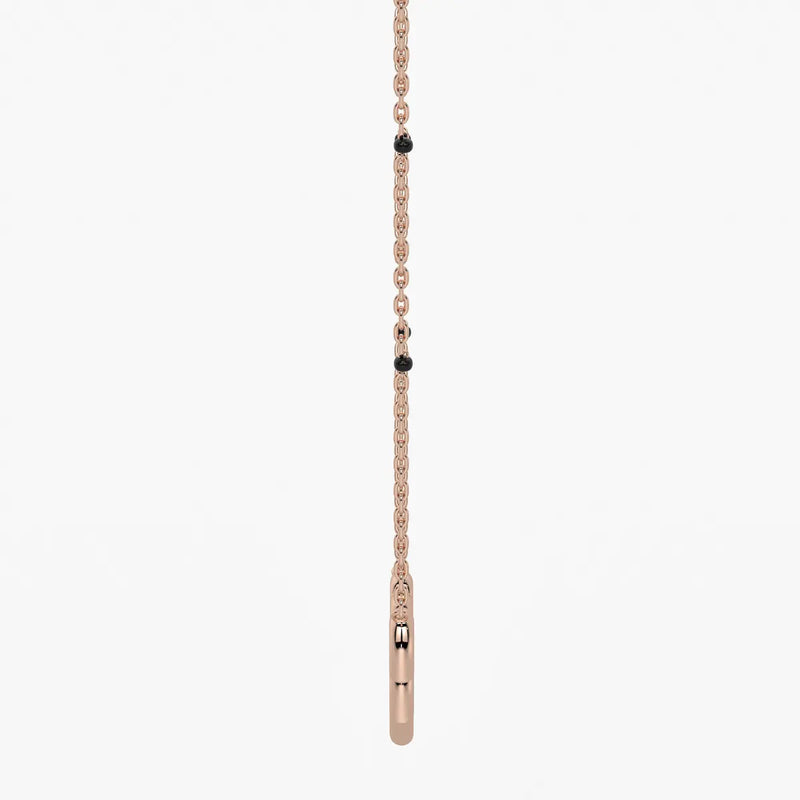 Five Heart Cluster Mangalsutra