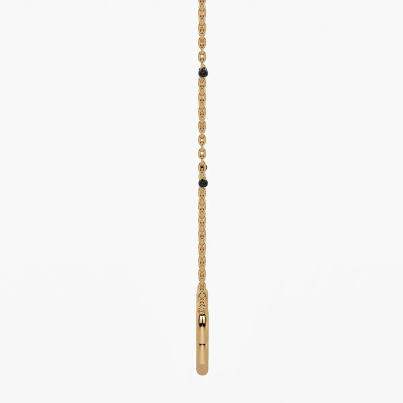 Five Heart Cluster Mangalsutra