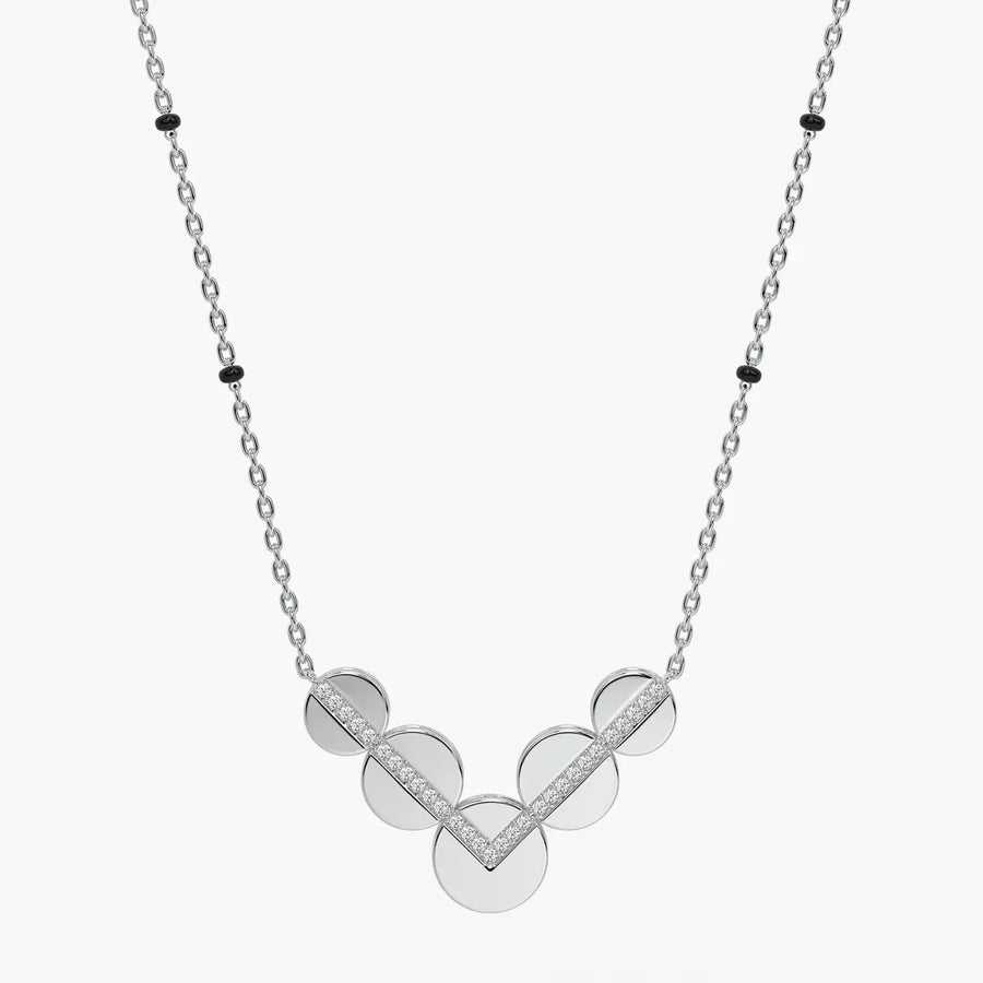 V Disc Mangalsutra