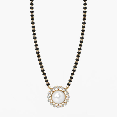 Lotus Radiance Mangalsutra Set