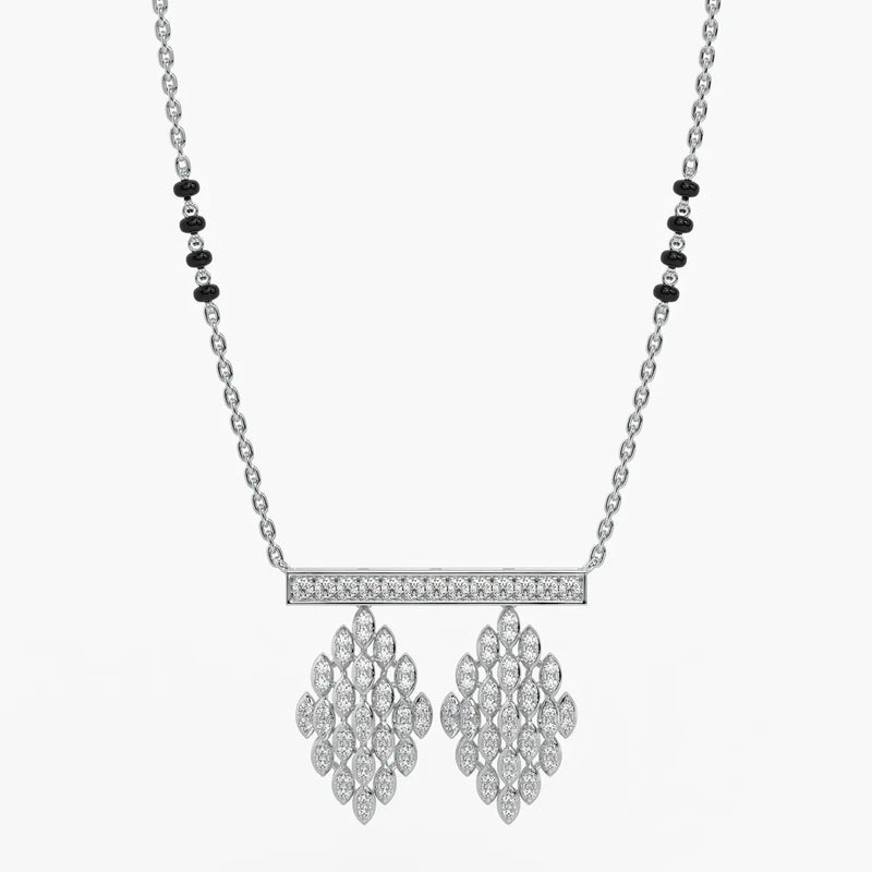 Geo Grid Mangalsutra Set