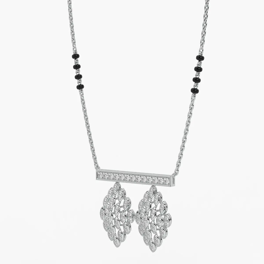 Geo Grid Mangalsutra Set