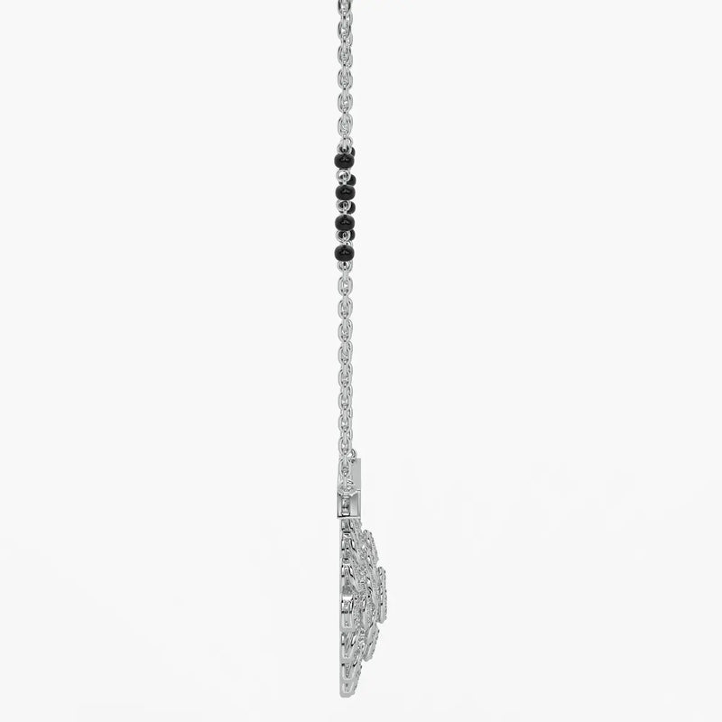 Geo Grid Mangalsutra Set