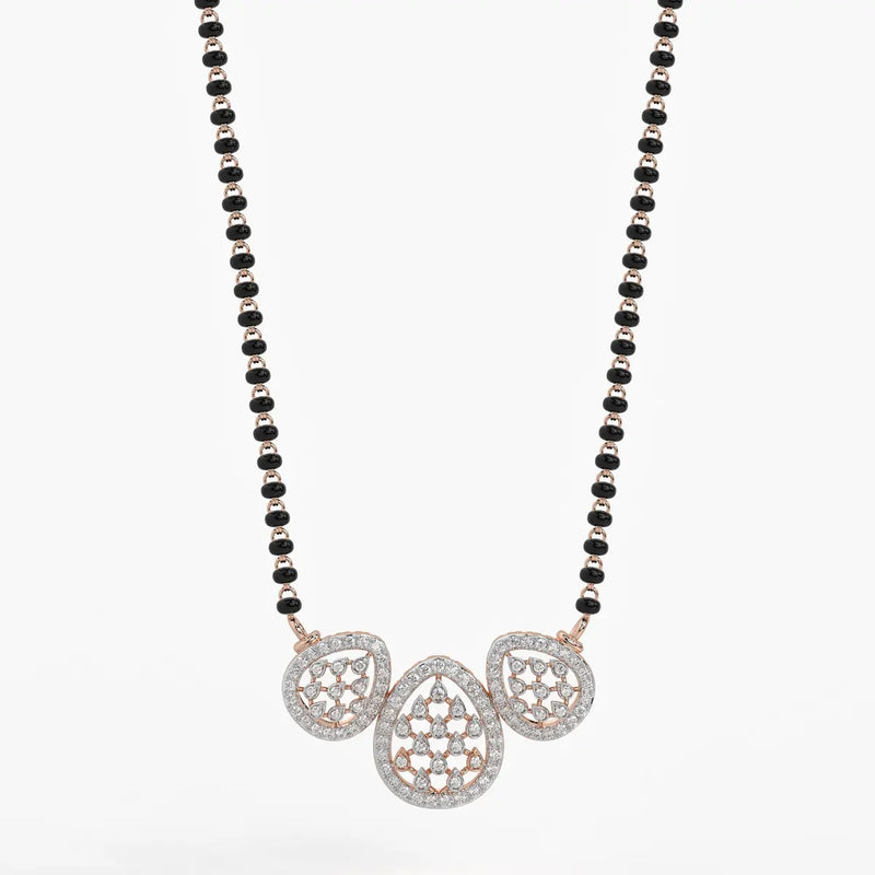Poetry of Petals Mangalsutra Set