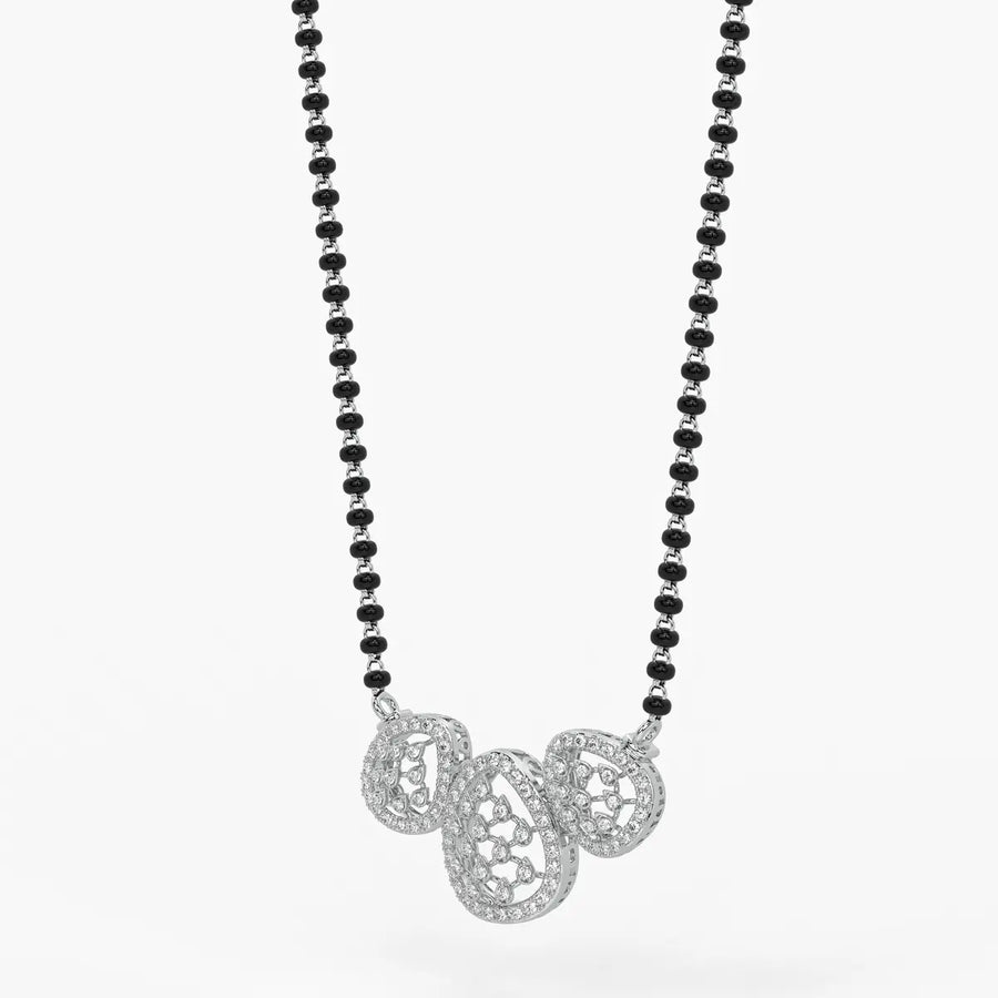 Poetry of Petals Mangalsutra Set