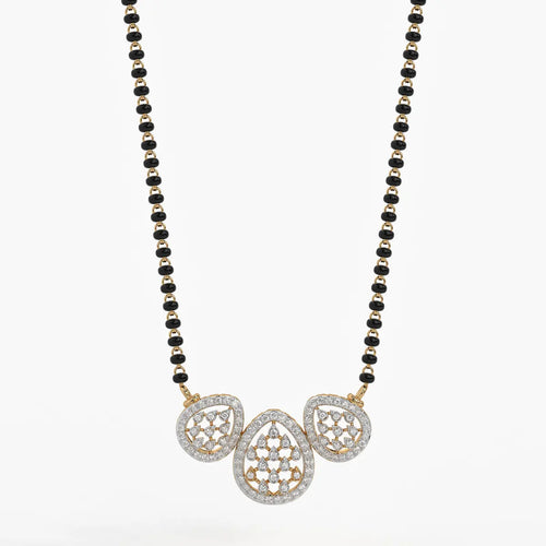 Poetry of Petals Mangalsutra Set