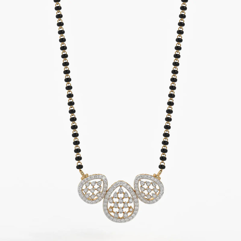 Poetry of Petals Mangalsutra Set