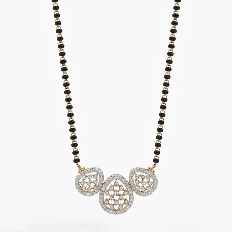 Poetry of Petals Mangalsutra Set