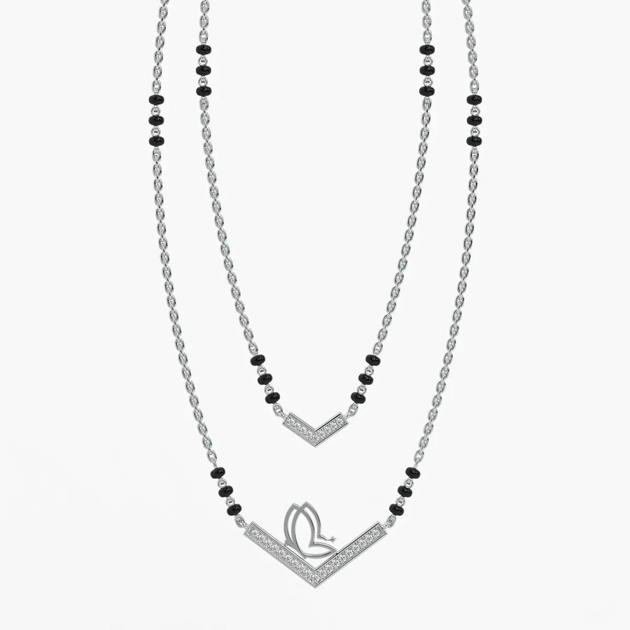 Twin Chevron Luxe Mangalsutra