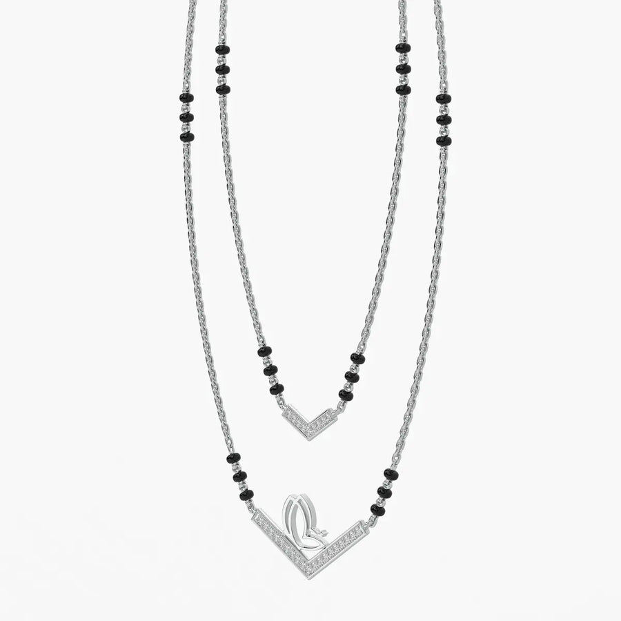 Twin Chevron Luxe Mangalsutra