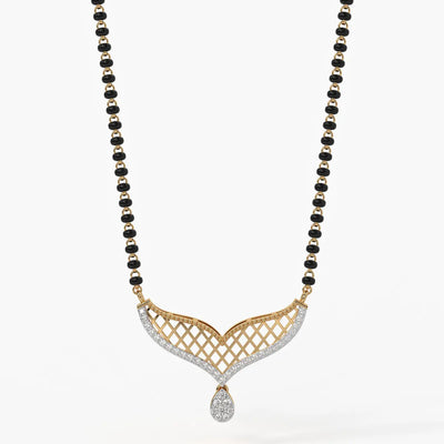 Empress Lattice Mangalsutra