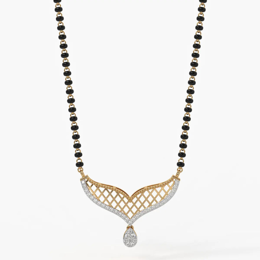 Empress Lattice Mangalsutra