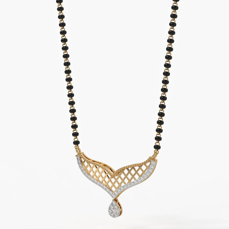 Empress Lattice Mangalsutra