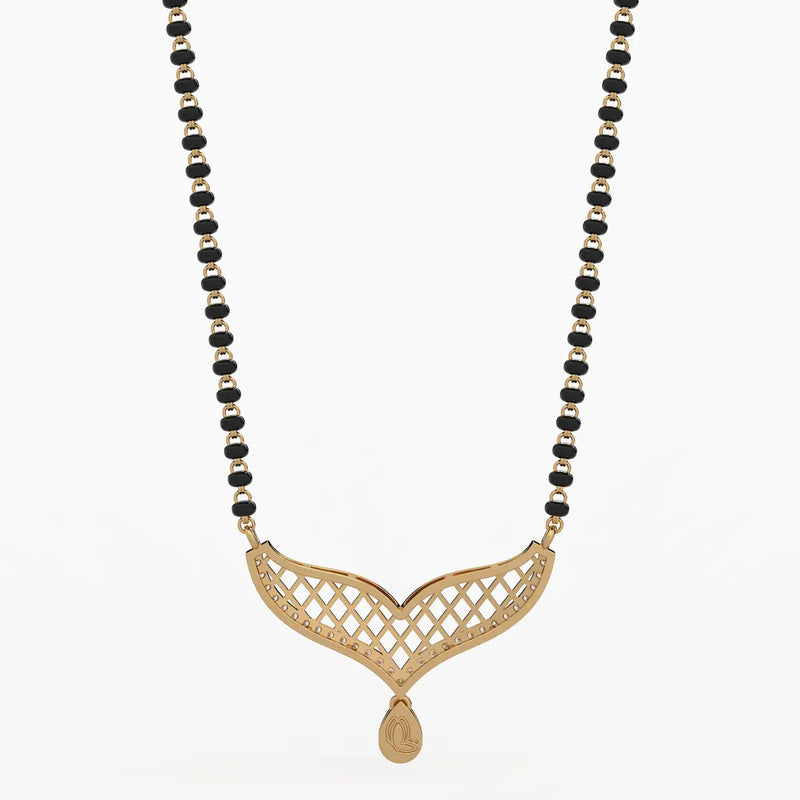 Empress Lattice Mangalsutra