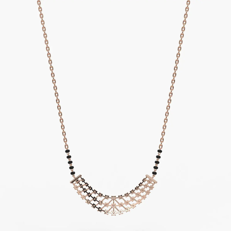 Sienna Sparkle Italian Mangalsutra