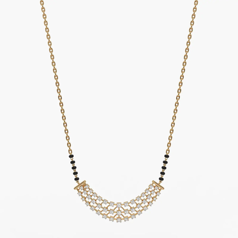 Sienna Sparkle Italian Mangalsutra