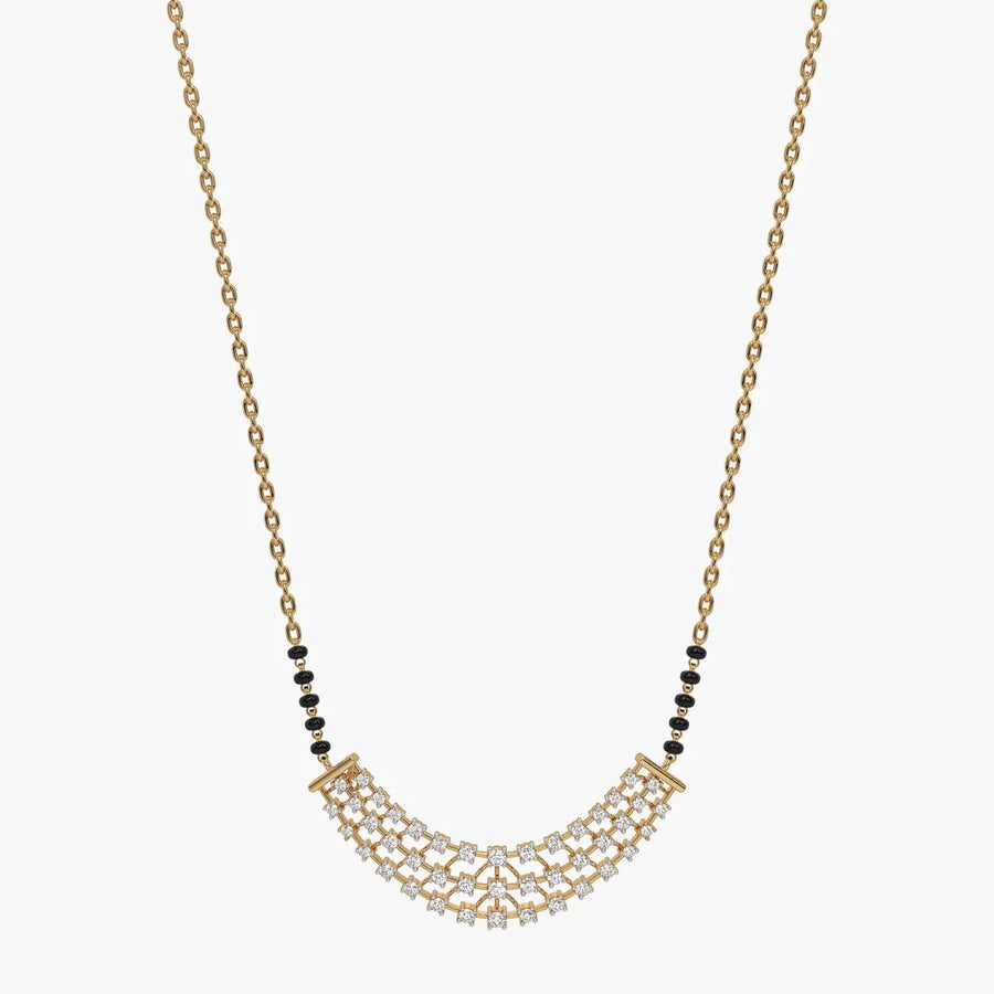Sienna Sparkle Italian Mangalsutra