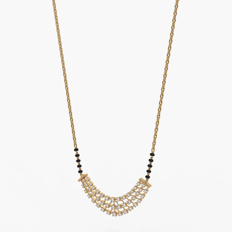 Sienna Sparkle Italian Mangalsutra