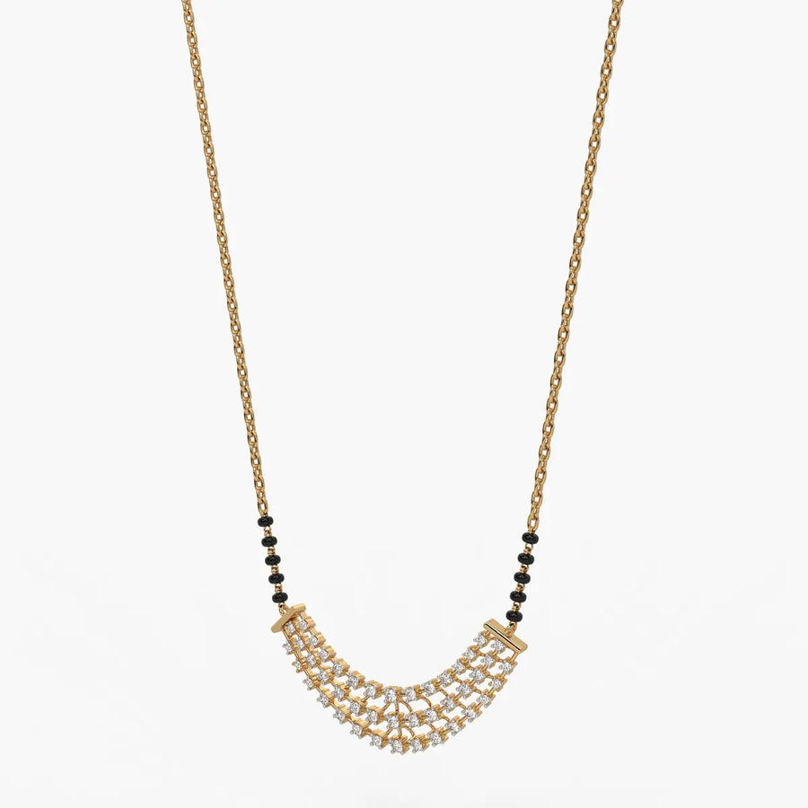 Sienna Sparkle Italian Mangalsutra