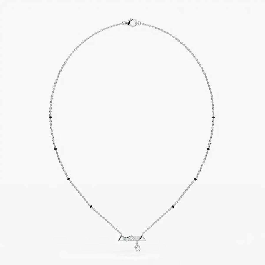 Triovelle Diamond Glyph Mangalsutra