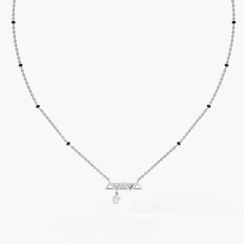 Triovelle Diamond Glyph Mangalsutra