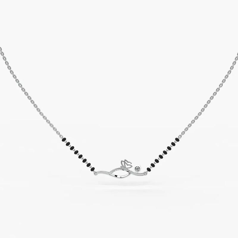 Pearl Bloom Wave Mangalsutra