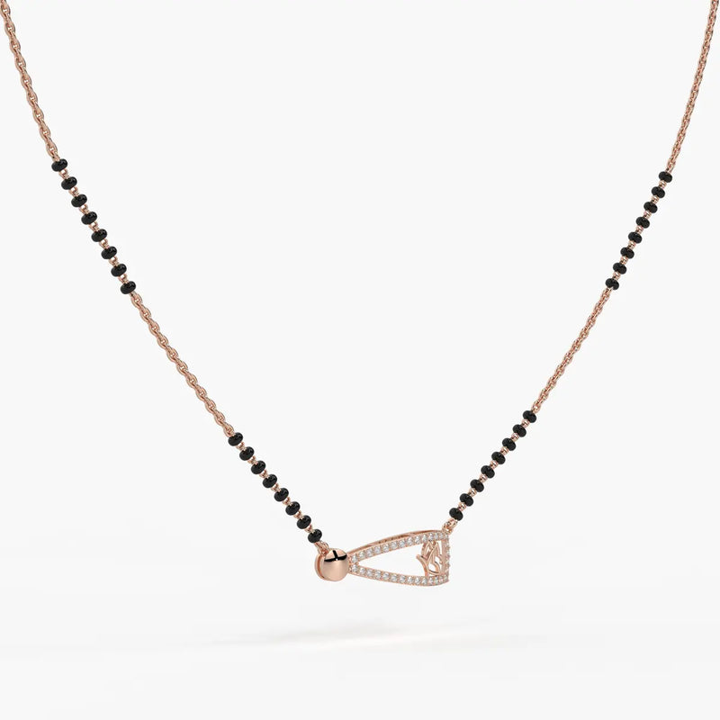 Zylaris Diamond Veilfan Mangalsutra
