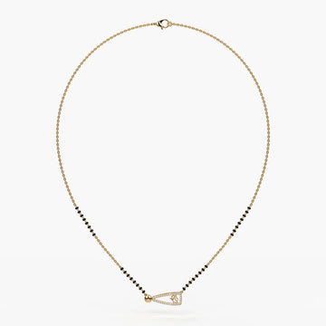 Zylaris Diamond Veilfan Mangalsutra