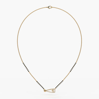 Zylaris Diamond Veilfan Mangalsutra