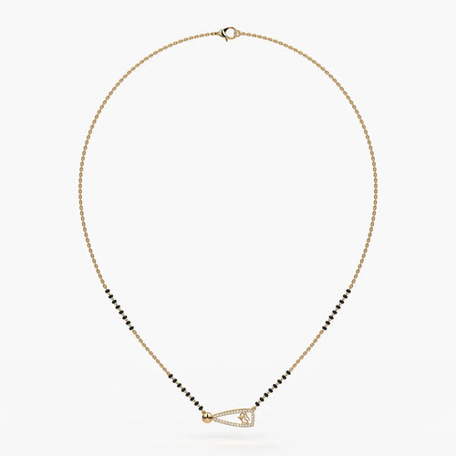 Zylaris Diamond Veilfan Mangalsutra