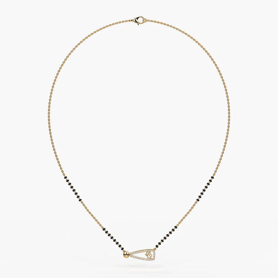 Zylaris Diamond Veilfan Mangalsutra