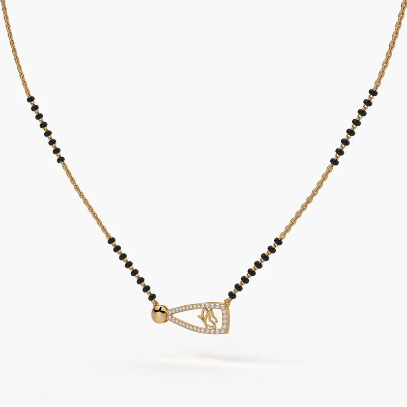 Zylaris Diamond Veilfan Mangalsutra