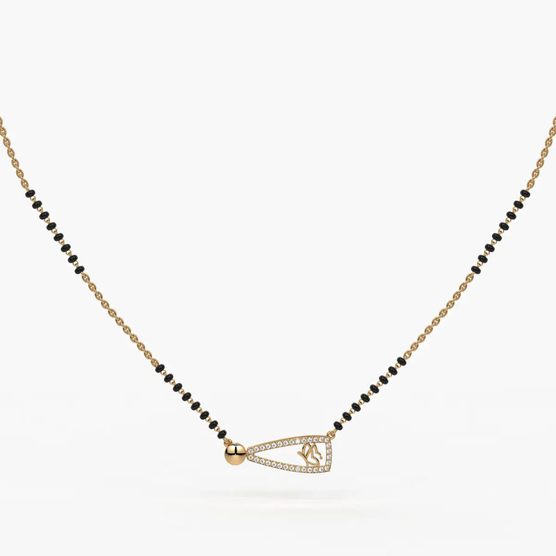 Zylaris Diamond Veilfan Mangalsutra