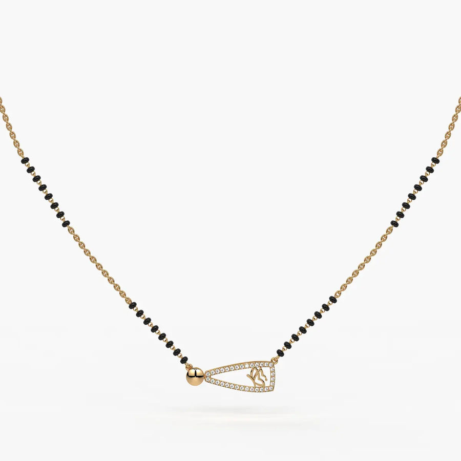 Zylaris Diamond Veilfan Mangalsutra