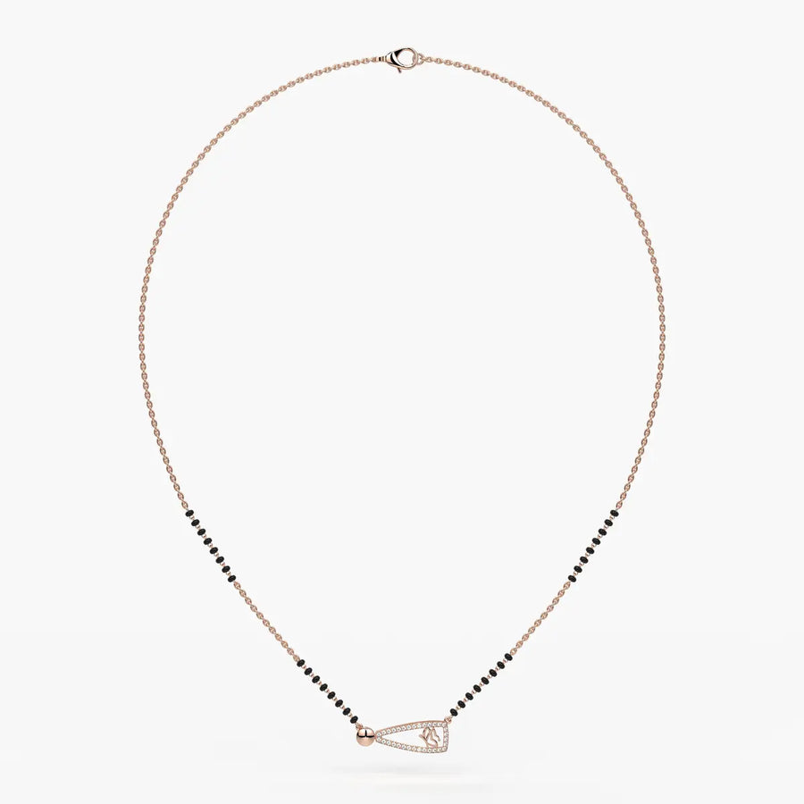 Zylaris Diamond Veilfan Mangalsutra