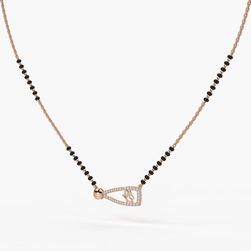 Zylaris Diamond Veilfan Mangalsutra