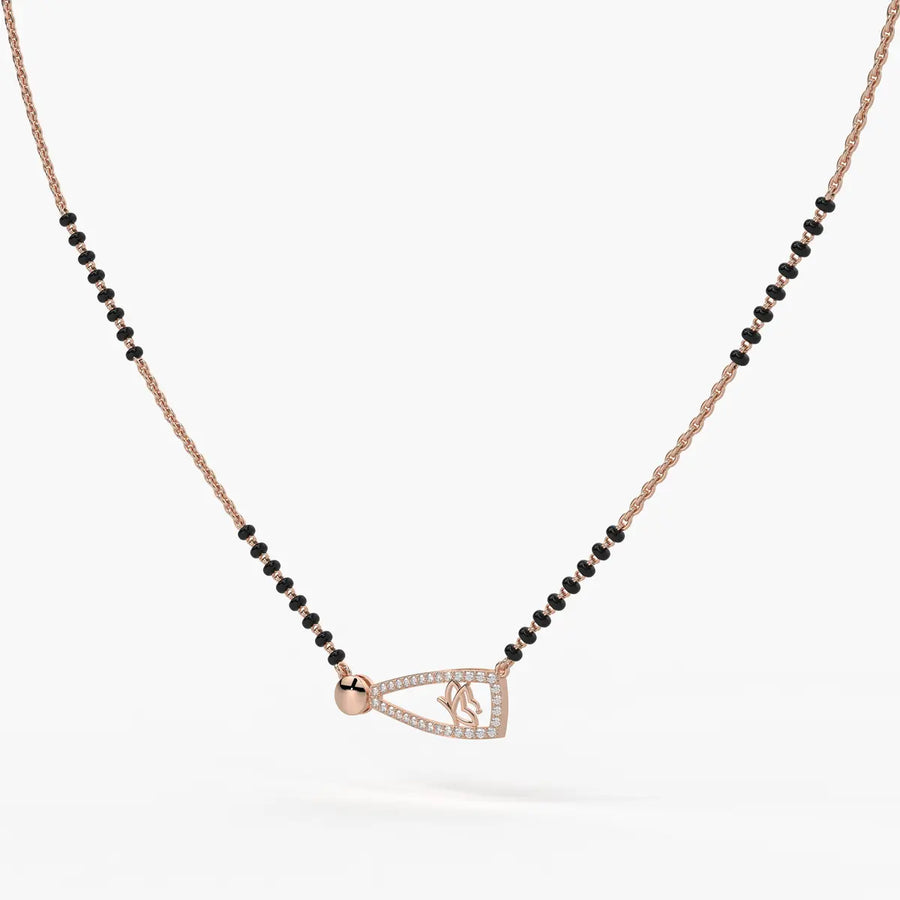 Zylaris Diamond Veilfan Mangalsutra