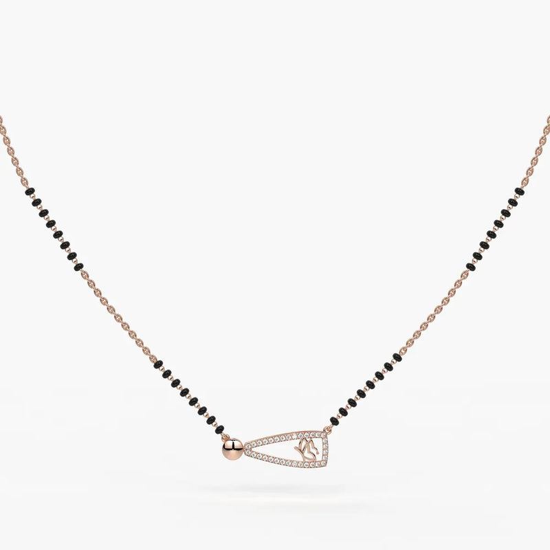 Zylaris Diamond Veilfan Mangalsutra