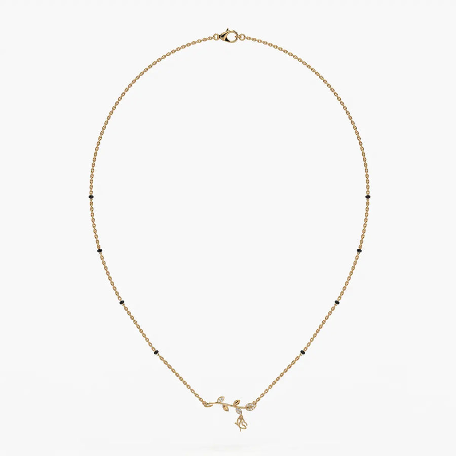 Virelisse Diamond Vine Mangalsutra