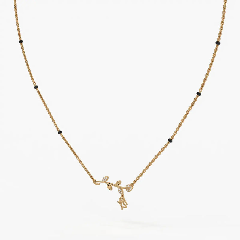 Virelisse Diamond Vine Mangalsutra