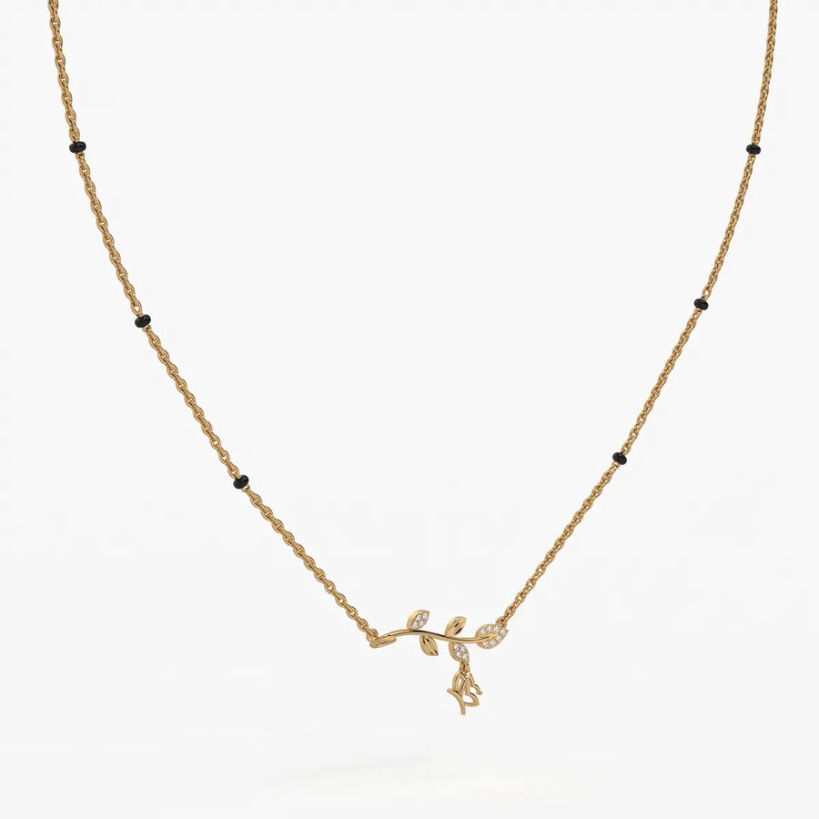 Virelisse Diamond Vine Mangalsutra