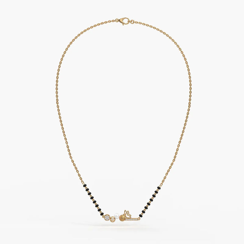 Anviera Pearl Bloom Mangalsutra