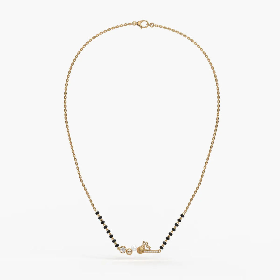 Anviera Pearl Bloom Mangalsutra