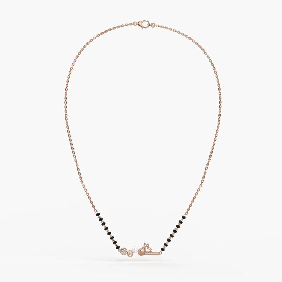 Anviera Pearl Bloom Mangalsutra