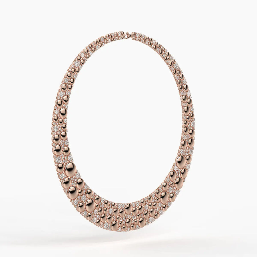 Bubble Cluster Designer Necklace