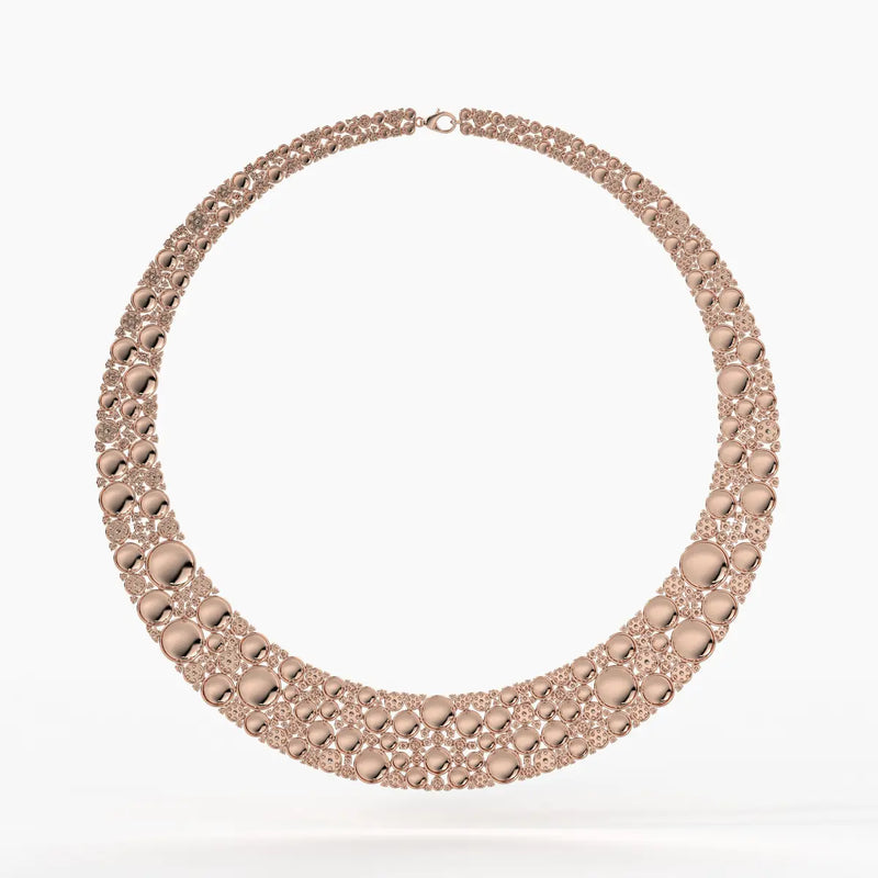 Bubble Cluster Designer Necklace